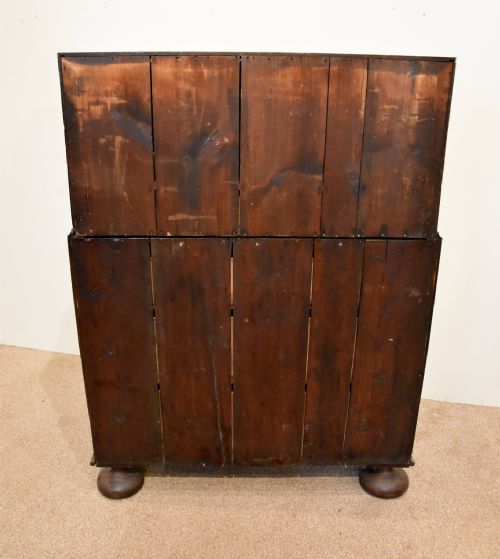 18TH CENTURY QUEEN ANNE OAK BUREAU - ADDITIONAL PHOTO 5