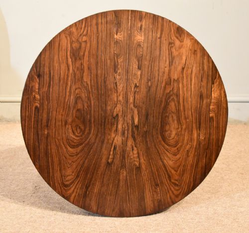 WILLIAM IV FIGURED ROSEWOOD OCCASIONAL TABLE - ADDITIONAL PHOTO 5