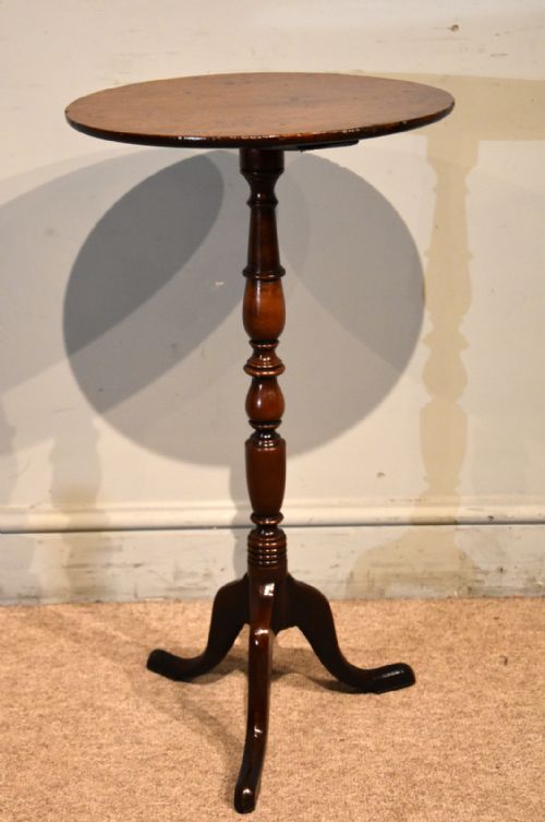 GEORGE III MAHOGANY WINE TABLE - ADDITIONAL PHOTO 1