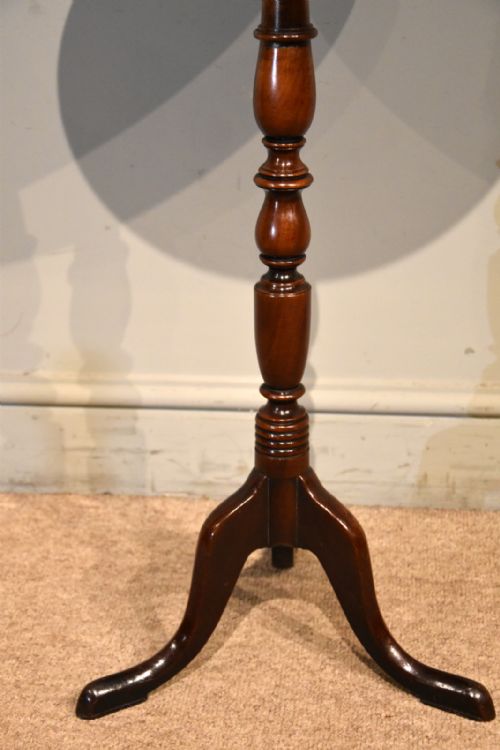 GEORGE III MAHOGANY WINE TABLE - ADDITIONAL PHOTO 2