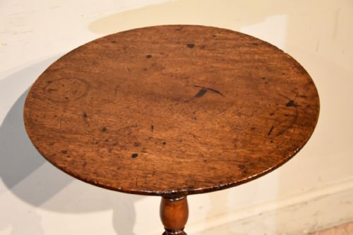 GEORGE III MAHOGANY WINE TABLE - ADDITIONAL PHOTO 3