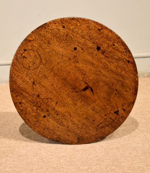 GEORGE III MAHOGANY WINE TABLE - ADDITIONAL PHOTO 4