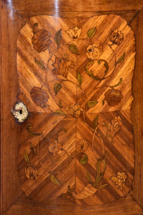 SMALL FRENCH CABINET IN ROSEWOOD AND KINGSWOOD - ADDITIONAL PHOTO 2