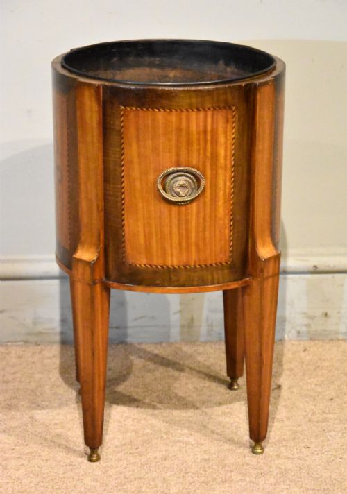 DUTCH SATINWOOD AND MARQUETRY PLANTER - ADDITIONAL PHOTO 1