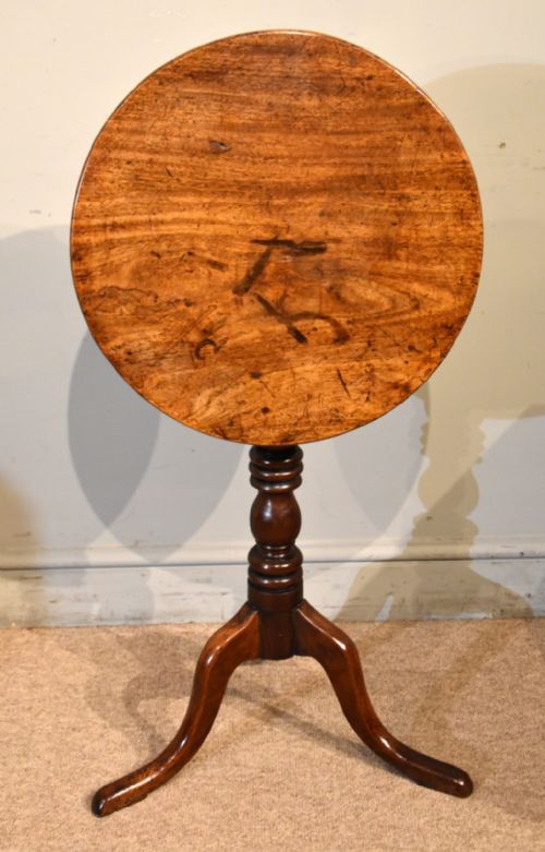 regency mahogany tripod table - CATEGORY: ANTIQUE TABLES - DATED REGENCY