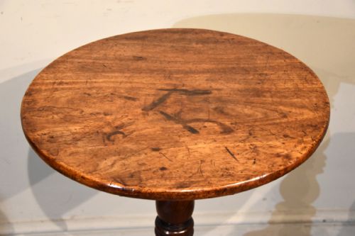 REGENCY MAHOGANY TRIPOD TABLE - ADDITIONAL PHOTO 6