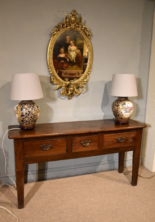 19TH CENTURY FRENCH CHESTNUT SERVER - ADDITIONAL PHOTO 2