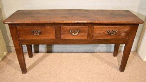 19TH CENTURY FRENCH CHESTNUT SERVER - ADDITIONAL PHOTO 5
