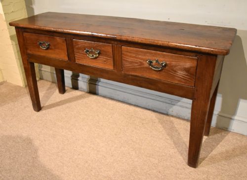 19TH CENTURY FRENCH CHESTNUT SERVER - ADDITIONAL PHOTO 6