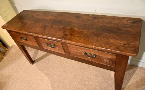 19TH CENTURY FRENCH CHESTNUT SERVER - ADDITIONAL PHOTO 7