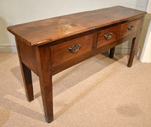 19TH CENTURY FRENCH CHESTNUT SERVER - ADDITIONAL PHOTO 10
