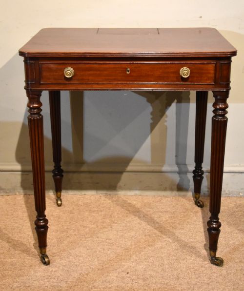 REGENCY MAHOGANY SIDE TABLE BY GILLOW LANCASTER - ADDITIONAL PHOTO 1