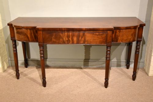 fig 1. Large Regency period mahogany Serving table/Sideboard