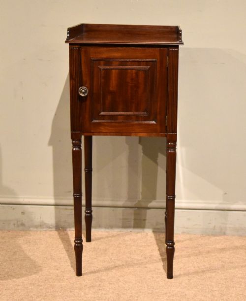 regency bedside pot cupboard bedside cabinet - CATEGORY: ANTIQUE CUPBOARDS - DATED REGENCY