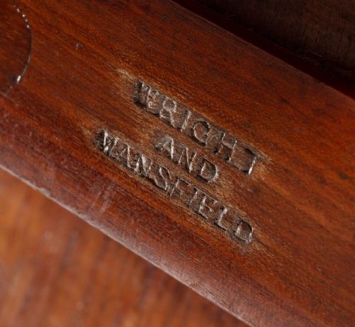 19TH CENTURY SATINWOOD CENTRE TABLE BY WRIGHT AND MANSFIELD - ADDITIONAL PHOTO 9