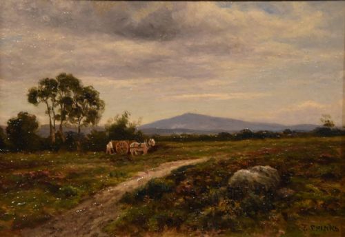 OIL PAINTING BY THOMAS SPINKS NORTH WALES - ADDITIONAL PHOTO 1