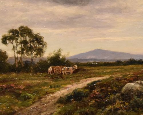 OIL PAINTING BY THOMAS SPINKS NORTH WALES - ADDITIONAL PHOTO 2