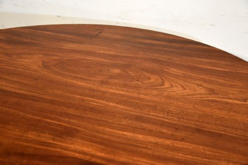 REGENCY PERIOD MAHOGANY CIRCULAR BREAKFAST TABLE - ADDITIONAL PHOTO 6