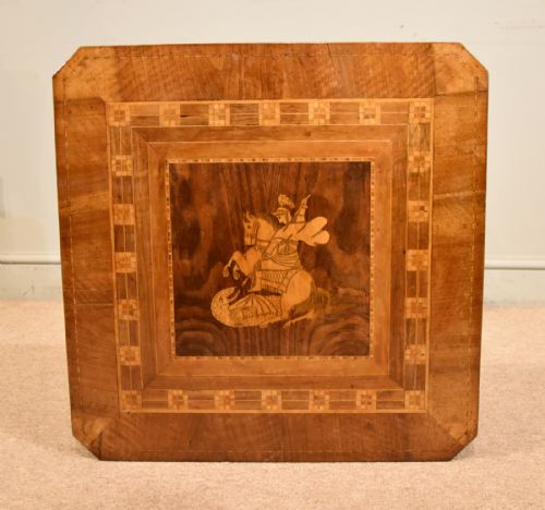 19TH CENTURY SORRENTO MARQUETRY ITALIAN OCCASIONAL TABLE - ADDITIONAL PHOTO 3