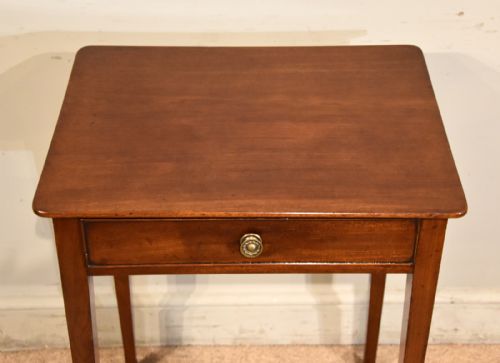 GEORGIAN MAHOGANY OCCASIONAL TABLE - ADDITIONAL PHOTO 5