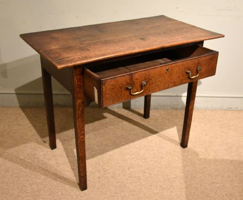 MID 18TH CENTURY OAK SIDE TABLE - ADDITIONAL PHOTO 5