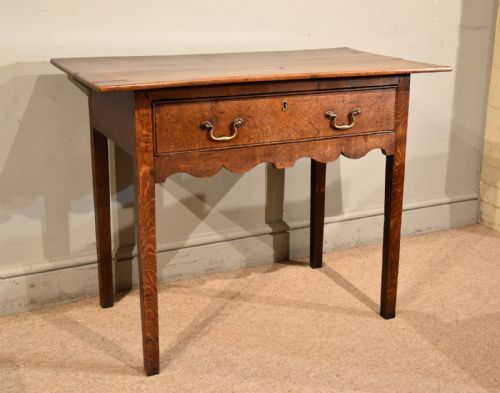 MID 18TH CENTURY OAK SIDE TABLE - ADDITIONAL PHOTO 7