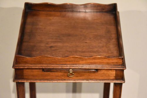 LATE 19TH CENTURY MAHOGANY URN STAND - ADDITIONAL PHOTO 5