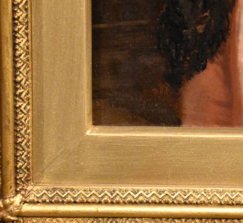 OIL PAINTING BY WILLIAM OLIVER A SPANISH BEAUTY - ADDITIONAL PHOTO 3