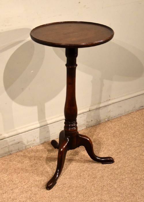 18TH CENTURY MAHOGANY FRUITWOOD TRIPOD TABLE - ADDITIONAL PHOTO 1
