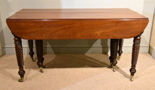 REGENCY WILKINSON PATENTED EXTENDING DINING TABLE - ADDITIONAL PHOTO 1