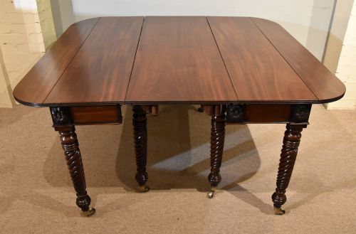 REGENCY WILKINSON PATENTED EXTENDING DINING TABLE - ADDITIONAL PHOTO 7