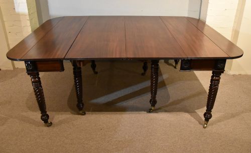 REGENCY WILKINSON PATENTED EXTENDING DINING TABLE - ADDITIONAL PHOTO 8