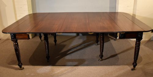 REGENCY WILKINSON PATENTED EXTENDING DINING TABLE - ADDITIONAL PHOTO 10