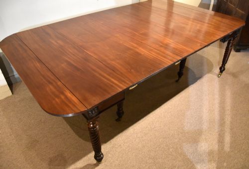 REGENCY WILKINSON PATENTED EXTENDING DINING TABLE - ADDITIONAL PHOTO 11