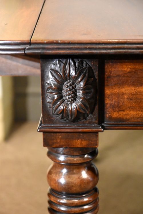 REGENCY WILKINSON PATENTED EXTENDING DINING TABLE - ADDITIONAL PHOTO 14