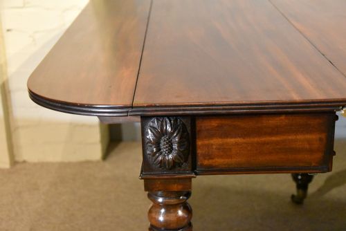 REGENCY WILKINSON PATENTED EXTENDING DINING TABLE - ADDITIONAL PHOTO 15