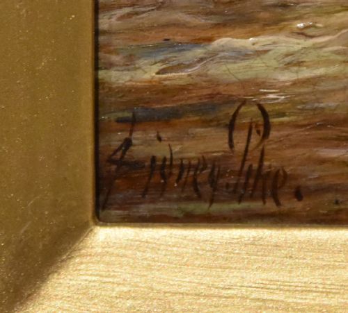 OIL PAINTING PAIR BY SIDNEY PIKE EVENTIDE AND IN THE HIGHLANDS - ADDITIONAL PHOTO 8