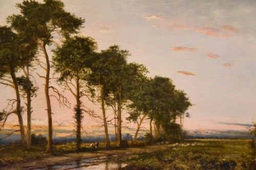 OIL PAINTING BY DANIEL SHERRIN SUNSHINE AFTER THE RAIN - ADDITIONAL PHOTO 4