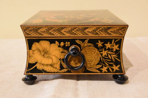 WILLIAM IV SEWING WORK BOX - ADDITIONAL PHOTO 6