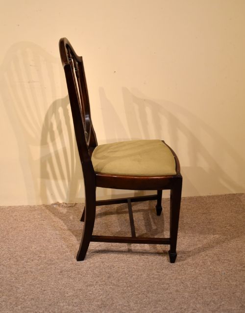 SET OF SIX 19TH CENTURY MAHOGANY DINING CHAIRS - ADDITIONAL PHOTO 3