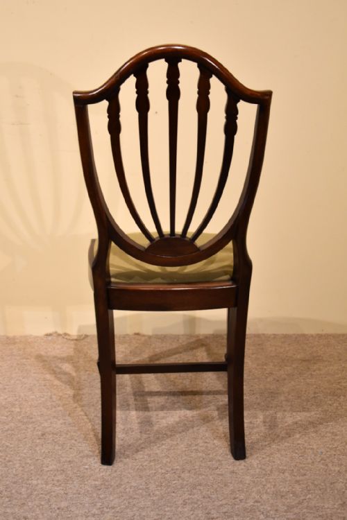 SET OF SIX 19TH CENTURY MAHOGANY DINING CHAIRS - ADDITIONAL PHOTO 5