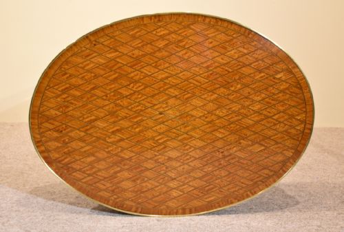 19TH CENTURY SATINWOOD OVAL OCCASIONAL TABLE - ADDITIONAL PHOTO 6