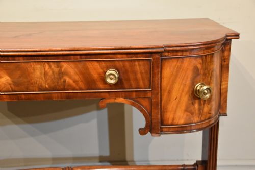 REGENCY MAHOGANY DRESSING TABLE WITH DRAWERS - ADDITIONAL PHOTO 7