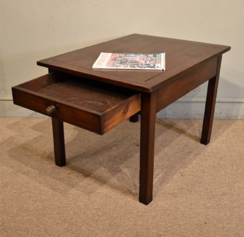 GEORGE III MAHOGANY SIDE TABLE COFFEE TABLE - ADDITIONAL PHOTO 1