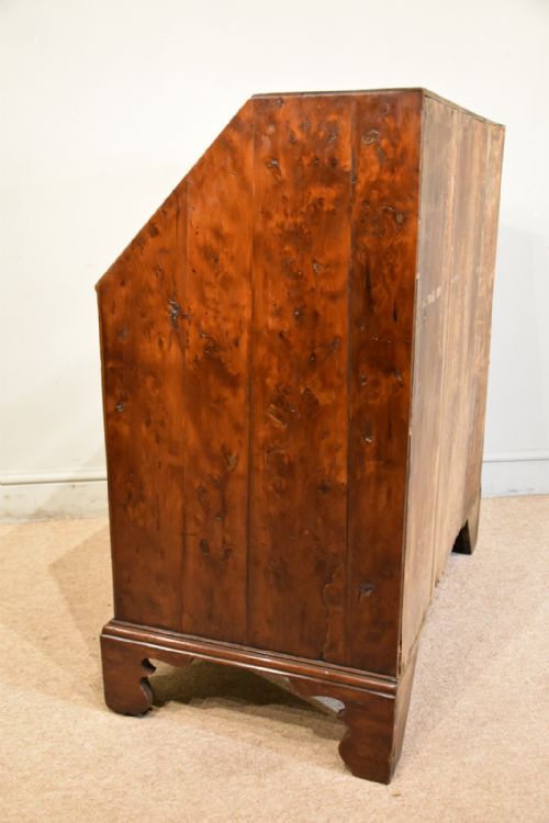 GEORGE II YEW WOOD BUREAU - ADDITIONAL PHOTO 8