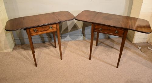 GEORGE III MAHOGANY SIDE TABLES - ADDITIONAL PHOTO 5