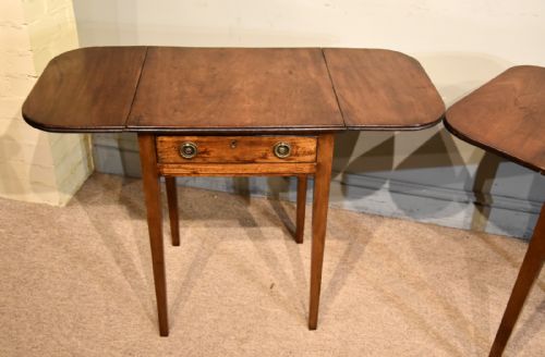 GEORGE III MAHOGANY SIDE TABLES - ADDITIONAL PHOTO 6