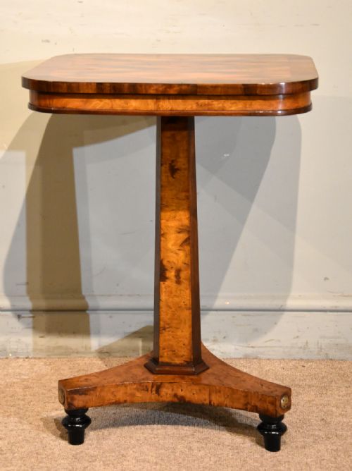 RARE WILLIAN IV WOOD SPECIMEN TABLE - ADDITIONAL PHOTO 1