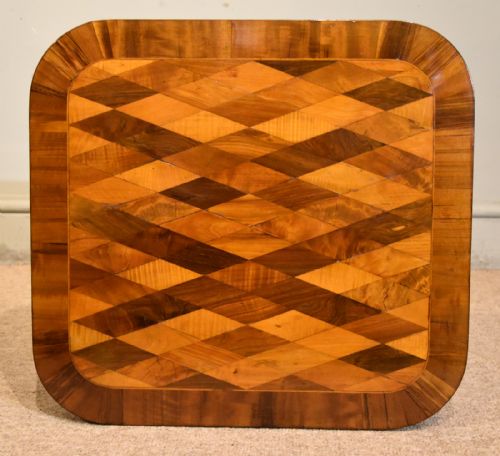 RARE WILLIAN IV WOOD SPECIMEN TABLE - ADDITIONAL PHOTO 4