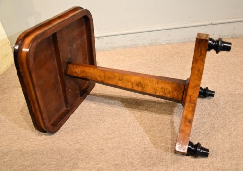 RARE WILLIAN IV WOOD SPECIMEN TABLE - ADDITIONAL PHOTO 5